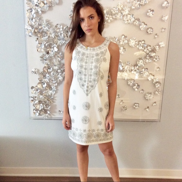 INC Bright White Dress NWT. Petite Small Size. - Picture 3 of 5